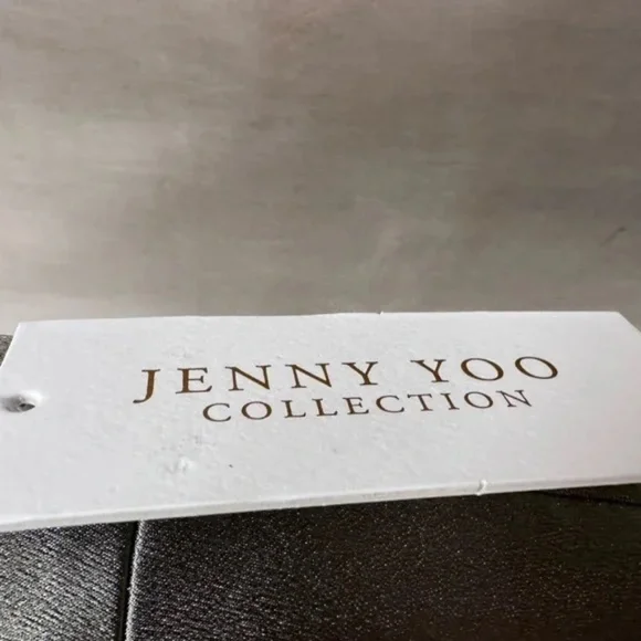 Jenny Yoo Brenna style Sage long cocktail gown/bridesmaid dress NWT sz 14 - Picture 11 of 16